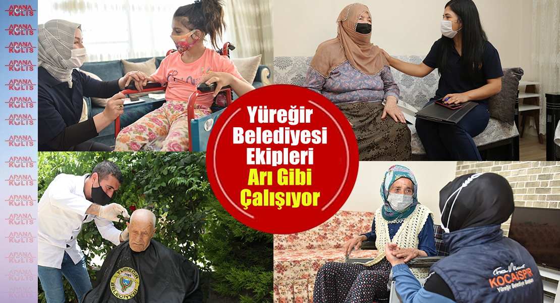 Yüreğir Belediyesi Ekipleri Arı Gibi Çalışıyor