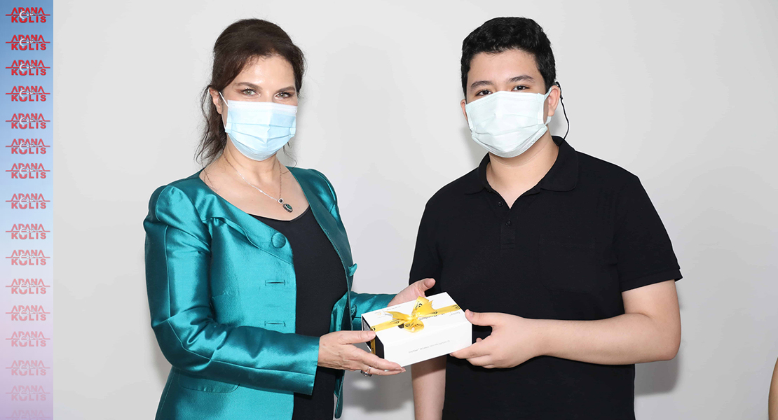 Prof. Dr. Tuncel, LGS Şampiyonlarından Giray’ı Kutladı