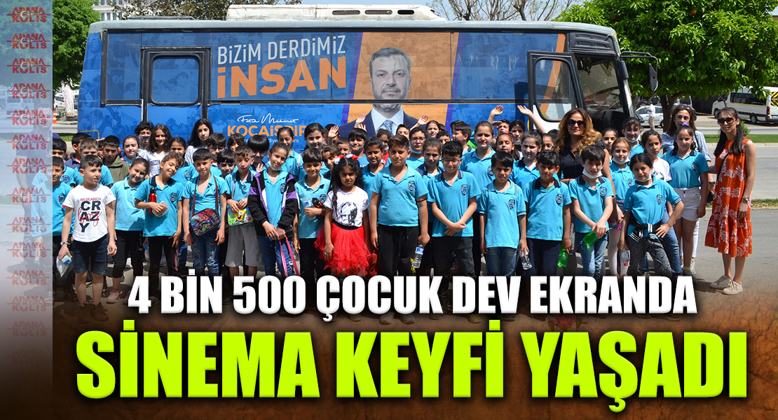 Yüreğir’de Öğrenciler Sinema İle Buluştu
