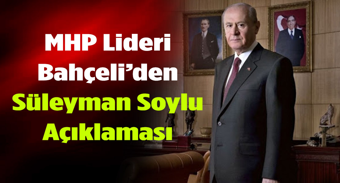 Devlet Bahçeli; Milliyetçi Hareket Partisi mezkur istifanın kabul edilmemesinden ziyadesiyle memnundur