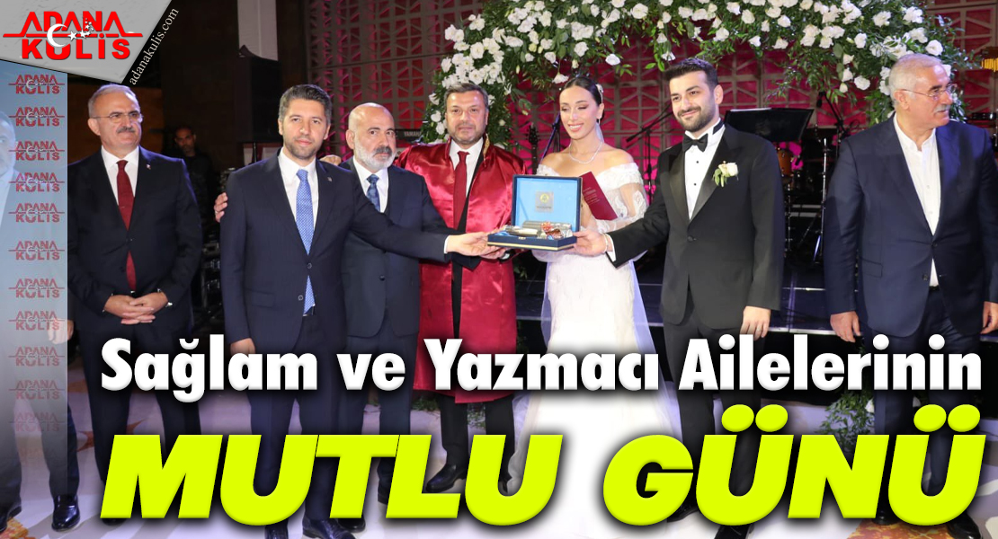 TFF Profesyonel Futbol Disiplin Kurulu Başkanı Mehmet Sağlam'ın oğlu İbrahim Şafak, Gülşah Yazmacı ile dünya evine girdi