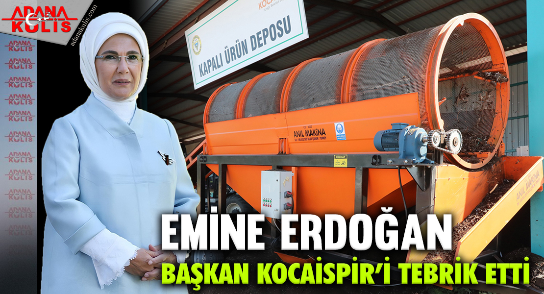 Emine Erdoğan Başkan Kocaispir’i Tebrik Etti
