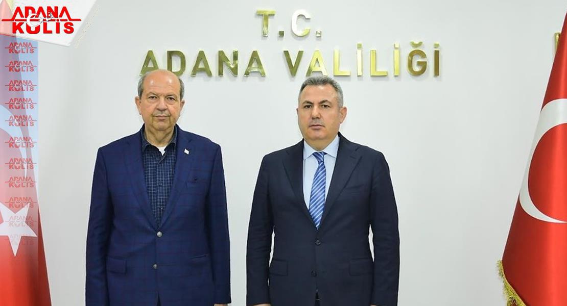 KKTC Cumhurbaşkanı Tatar’dan Adana Valisi Elban’a Ziyaret