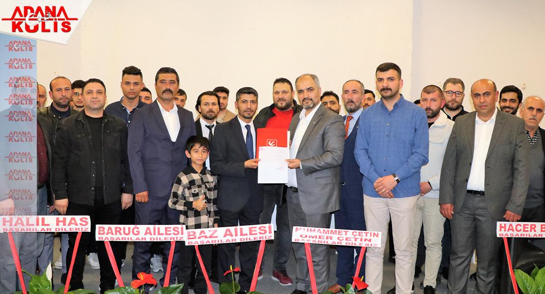 Yeniden Refah Yüreğir İlçe Başkanı Atilla Baruğ Oldu