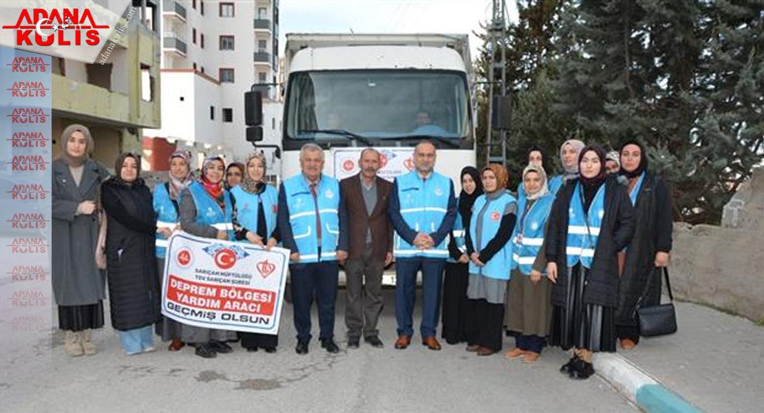 Adana'dan Depremzedeler İçin "İyilik Tırı" Yola Çıktı