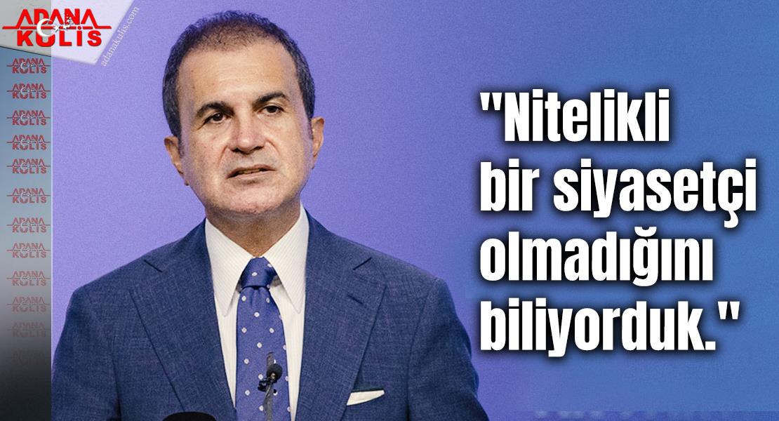AK Parti Sözcüsü Çelik'ten Kılıçdaroğlu'na tepki