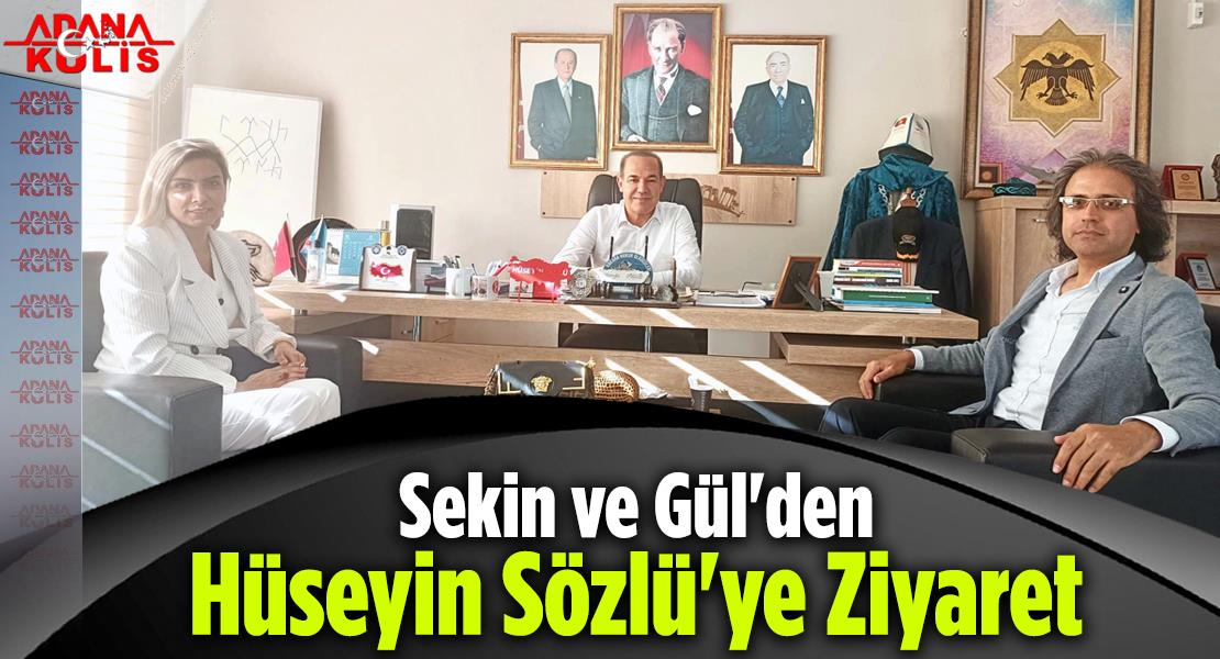 Selahattin Sekin ve İnci Gül'den Hüseyin Sözlü'ye Ziyaret