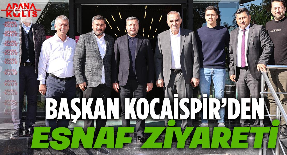 Yüreğir Belediye Başkanı Kocaispir’den Esnaf Ziyareti