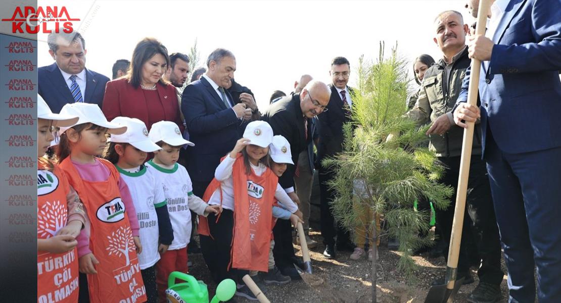 Milli Ağaçlandırma Günü’nde Fidanlar Toprakla Buluştu